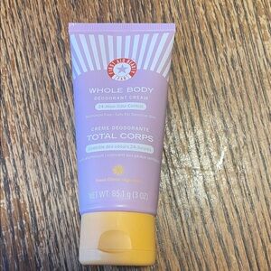 Whole Body Deodorant Cream